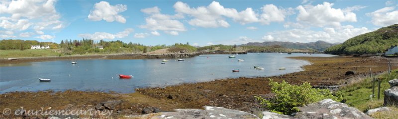 Badachro_Panorama