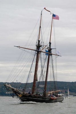 The Amistad in Haverstraw Bay on October 7, 2006