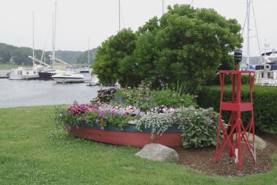 Plantings Near the Restaurant