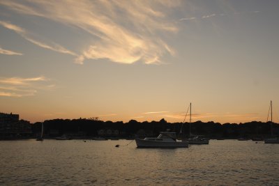 Sunset in Narragansett