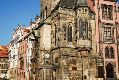 Prague ClockTower&MunicipalHouseMucha 070531 20 .JPG
