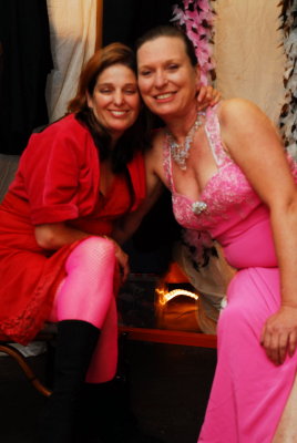 Julie, Altered Barbie Art Curator & Danuska, Manager of Shotwell 50, SF