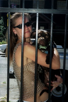 Chris & Lucky Dog