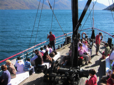 View from the top deck TSS Earnslaw.JPG