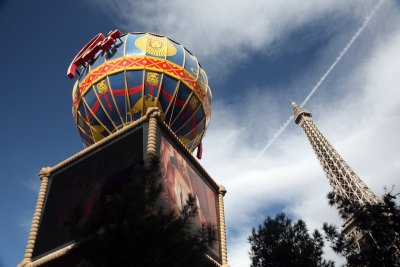 Paris Balloon & Effel Tower
