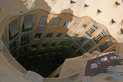 Casa Mila - View from roof top