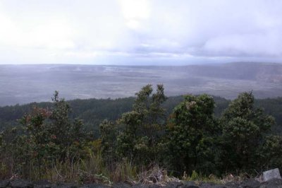 View from the Volcano House
