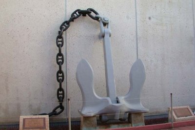Anchor from the Battleship Arizona