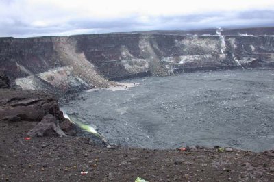 The Halema'uma'u Crater