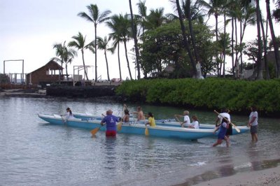 Launching the Outrigger
