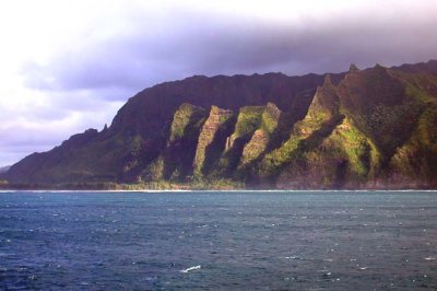 Cliffs Along the Na Pali Coast