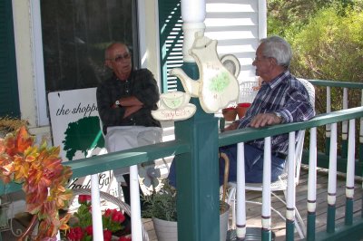 Sitting on the Porch