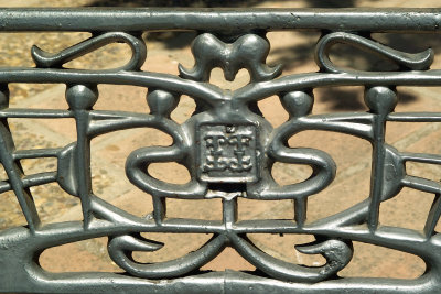 Iznajar - bench-detail Spain