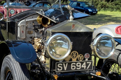 Vintage Roller at Vintage Car Rally