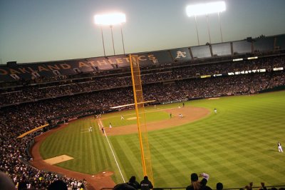 A's Home Opener April 9 2007