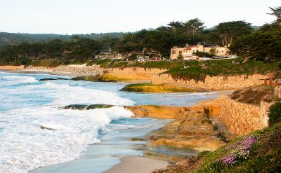 Carmel Beach at Sunset