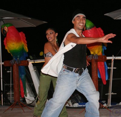 Dancers at Cozumel Palace