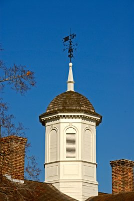 Courthouse Cupola with Weather Vane