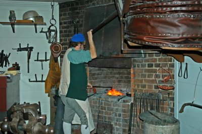 Silversmith At the Forge (g)