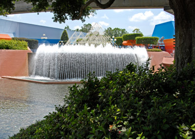 One of Epcot's Many Fountains