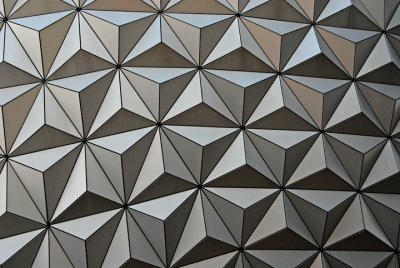 Epcot Dome Pattern - Close Up