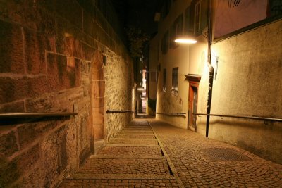 Small alley in old town