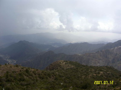 ABHA - Landscape from Souda Mountain - Highest point in SA.jpg