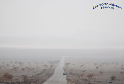 Road coming to crater during Sand Storm.jpg