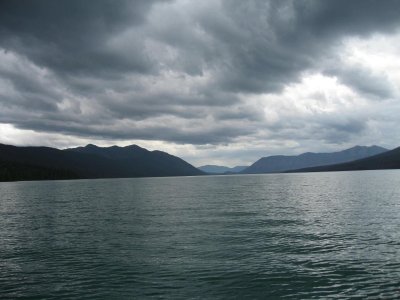 Lake McDonald in West Glacier Park