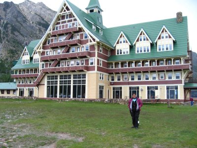 Prince of Wales lodge in Waterton Canada
