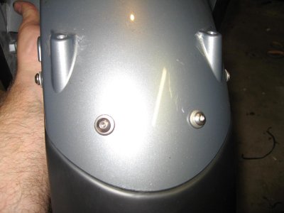 Bolted on in four places