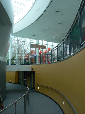 Entrance hall to Imax Theater