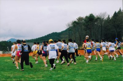 Cross Country Race in Japan