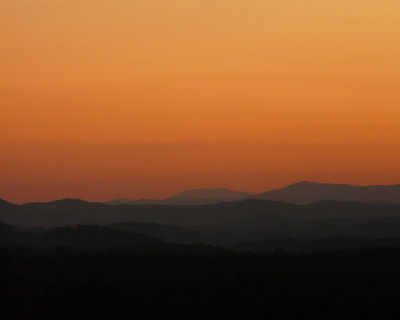 SUNSET FROM OUR DECK
