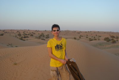 me in desert