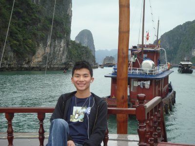 me on the boat