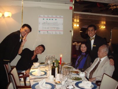 with mom n grandpa
