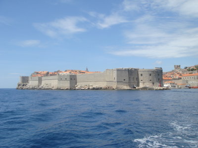 dubrovnik from sea