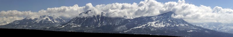 WEST ELK MOUNTAINS, CO-PANORAMA