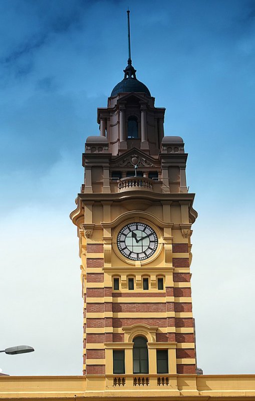 Melbourne Flinders St Station clock tower