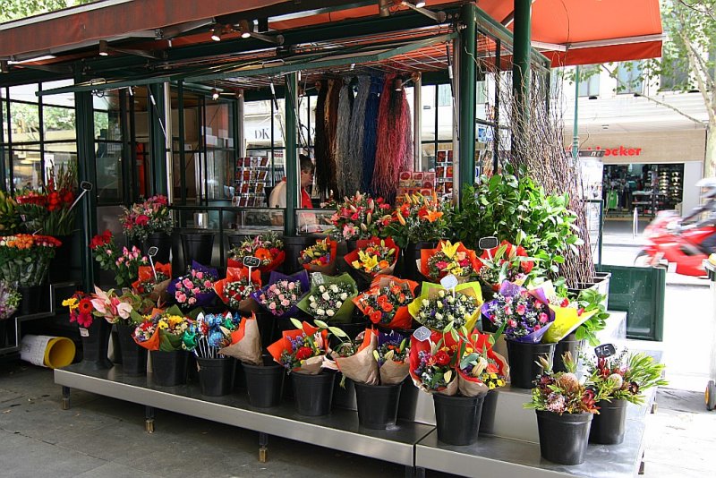 Melbourne Flower Stall