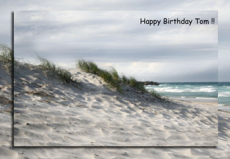 Happy Birthday Tom ~20th June 2007