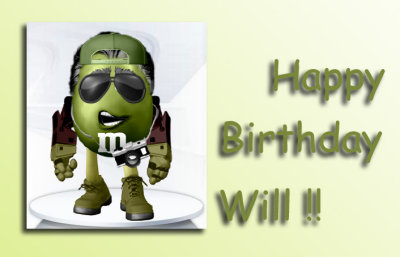 Happy Birthday Will ~July 2nd 2007.