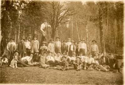 Morton Washington Baseball Team circa 1910
