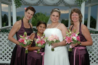 The Bride & Bridesmaids