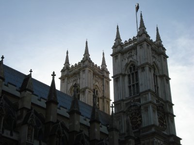 Westminster Abbey - rearview