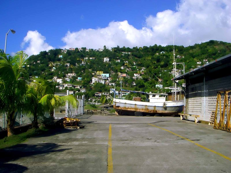 Old port, Roseau