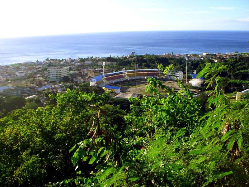 Roseau from Morne Bruce