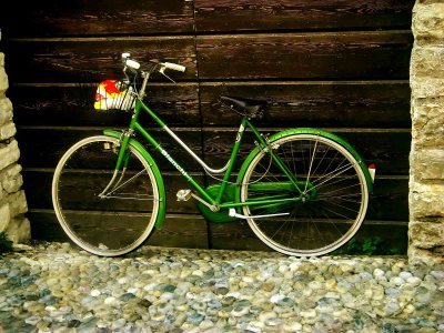 una bici a San Giacomo