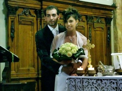 in chiesa
